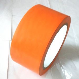 Økonomisk Orange PVC Beskyttende Tape 50mmx50m