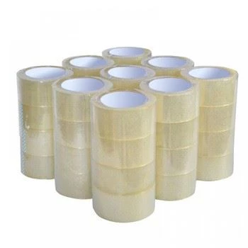 Clear BOPP Adhesive Jumbo Roll OPP Tape 50m , 60m , 100m Length